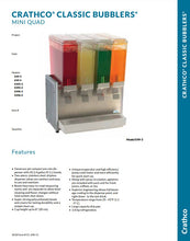 Load image into Gallery viewer, Bubbler Four Mini, E49-4
