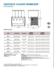 Load image into Gallery viewer, Bubbler Four Mini, E49-4
