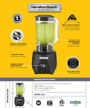 Load image into Gallery viewer, Bar Blender Poly 44OZ HBB908R
