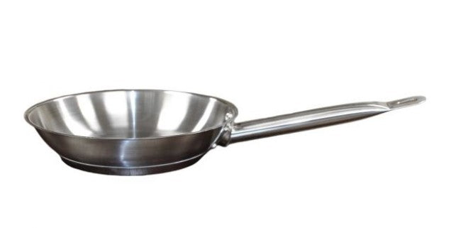 Fry Pan 8in S/S 3-Ply Bottom