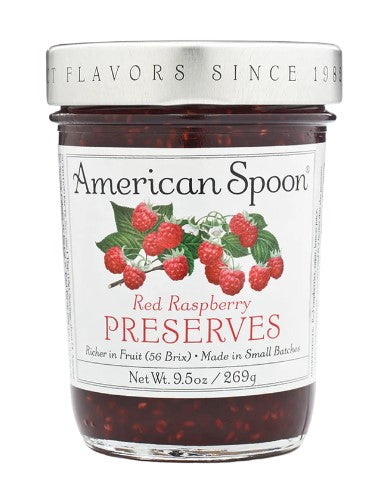 American Spoon Red Raspberry Preseves 9.5oz