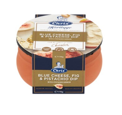 Chris' Blue Cheese Fig Pistachio Dip 170g