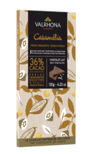 Load image into Gallery viewer, Valrhona Caramelia Chocolate Bar with Crispy Pearls 85g

