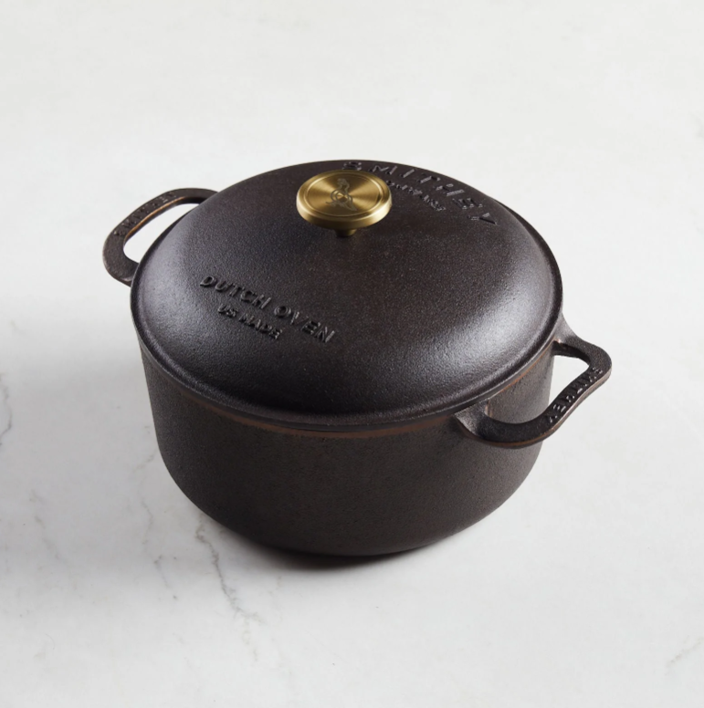 Smithey Cast Iron 5.5qt Dutch Oven