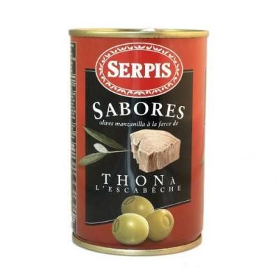 Olives Serpis Tuna Stuffed 130g