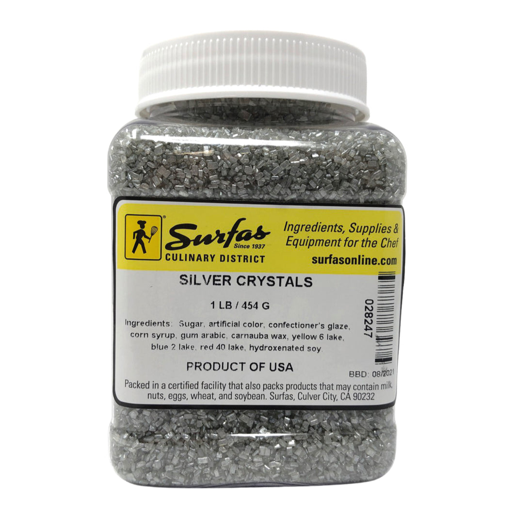 Sugar Crystals Silver 1lb