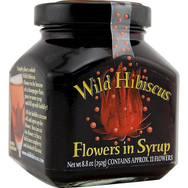 Syrup Wild Hibiscus Flowers 8.8oz