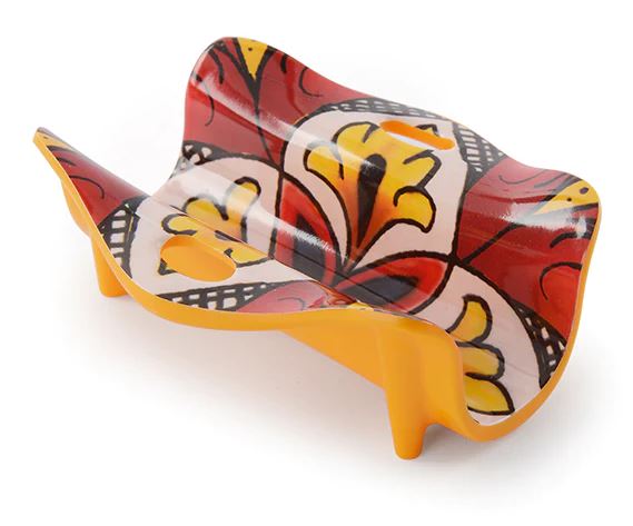 Taco Holder Single Yellow