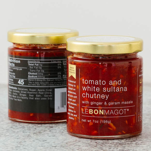 Le Bon Margot Tomato Chutney 8oz
