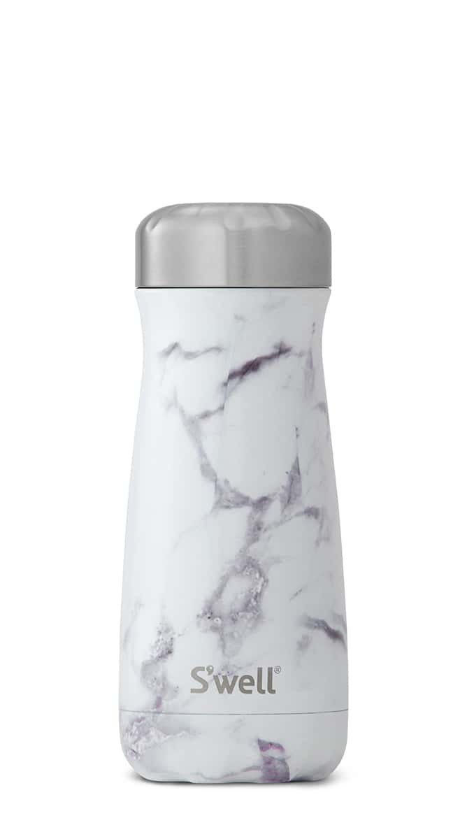 Swell Traveler  - White Marble 16oz