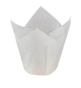 Bake Cup Tulip 2 inch - White (APX 200)
