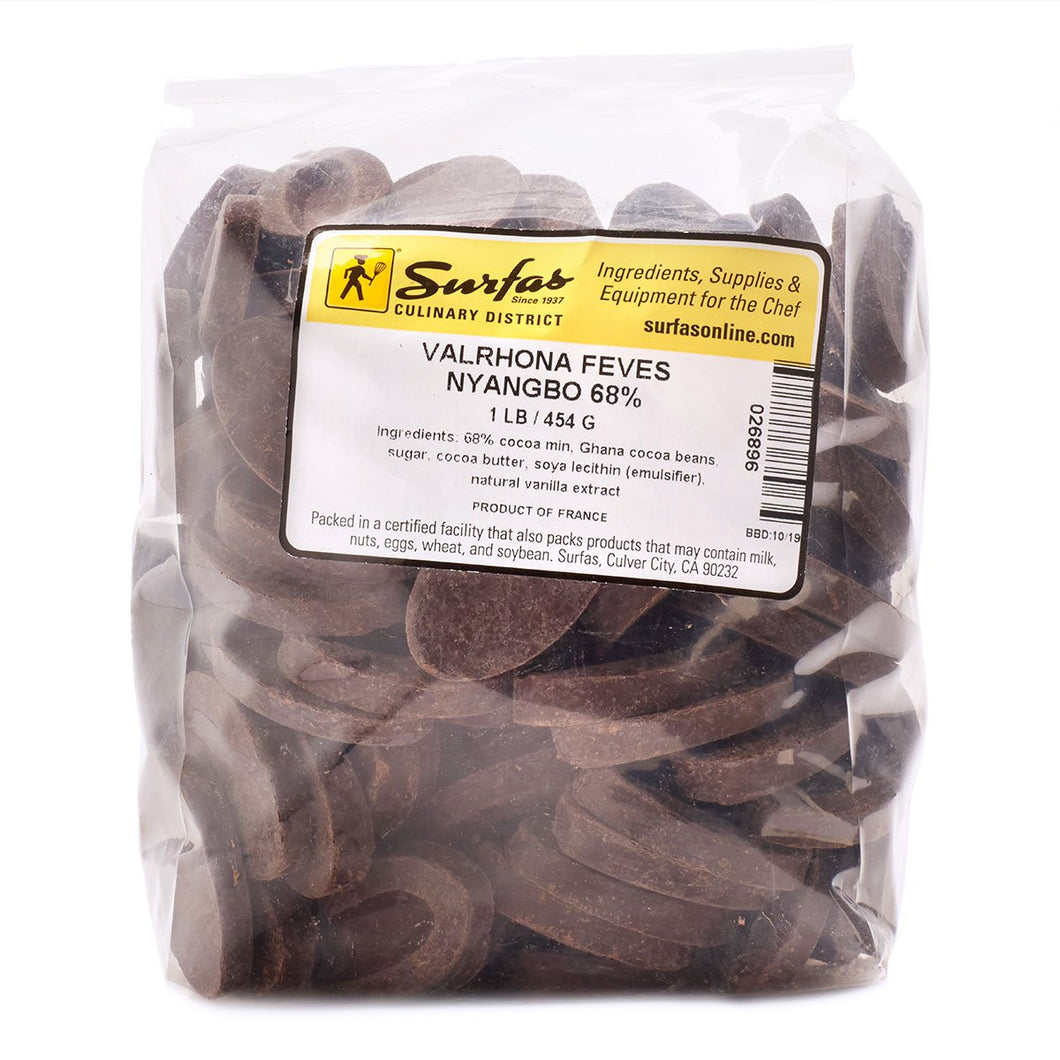 Valrhona Feves 68% Nyangbo 1lbs