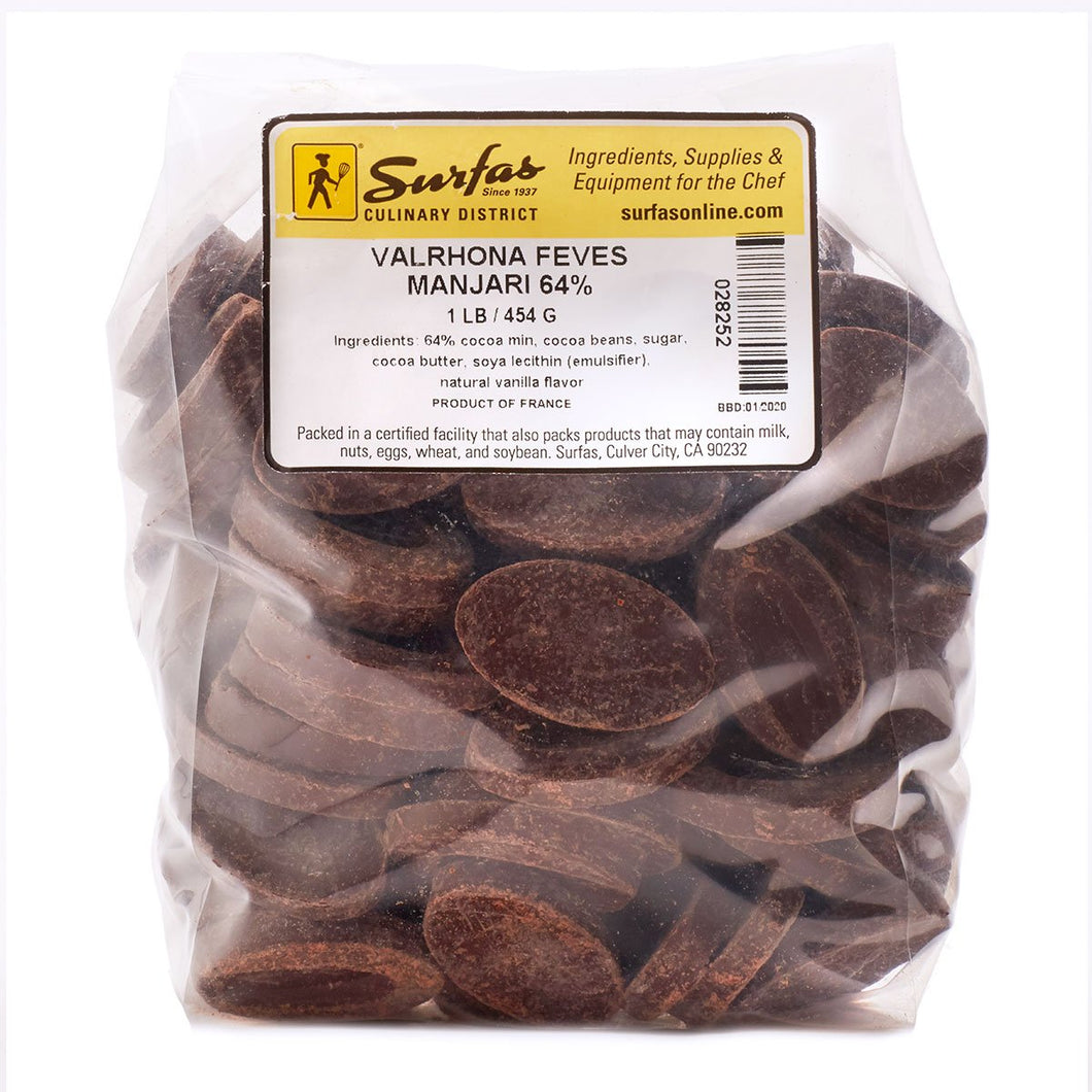 Valrhona Feves 64% Manjari 1lbs