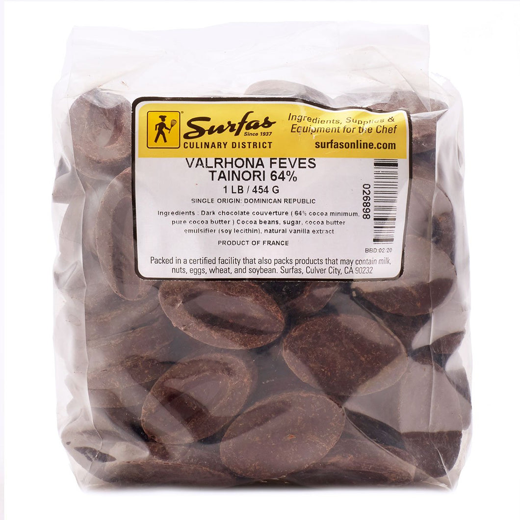 Valrhona Feves 64% Tainori 1lbs