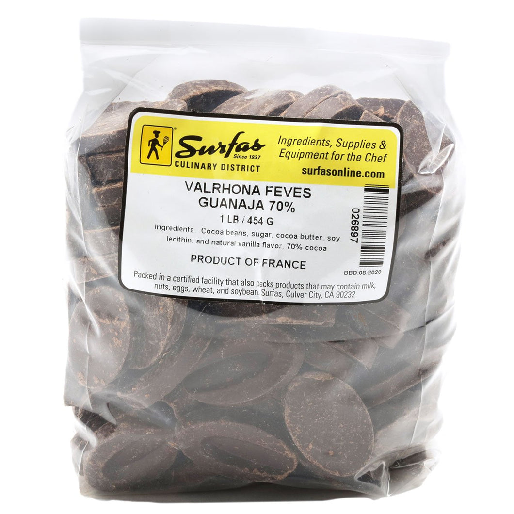 Valrhona Feves 70% Guanaja 1lbs