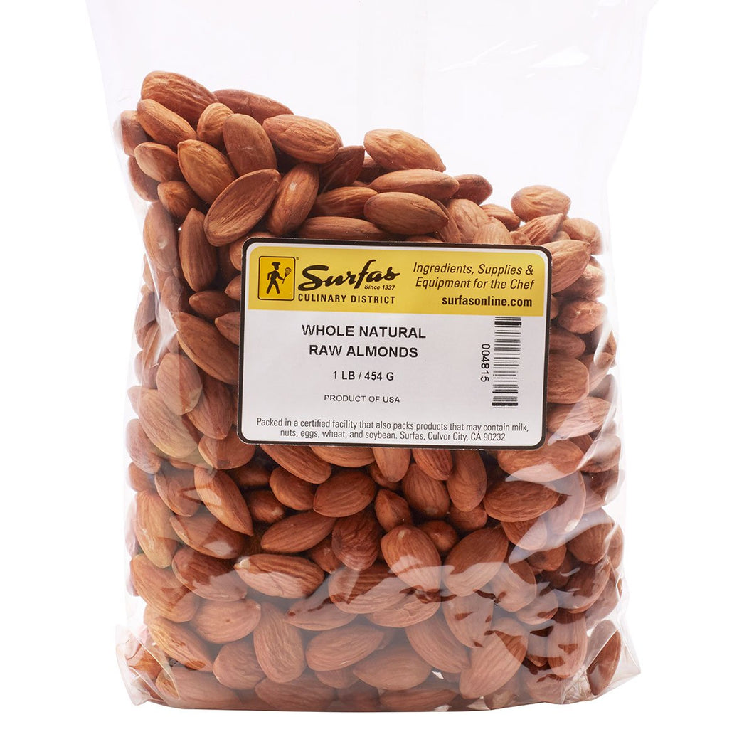 Natural Raw Almonds 1lb