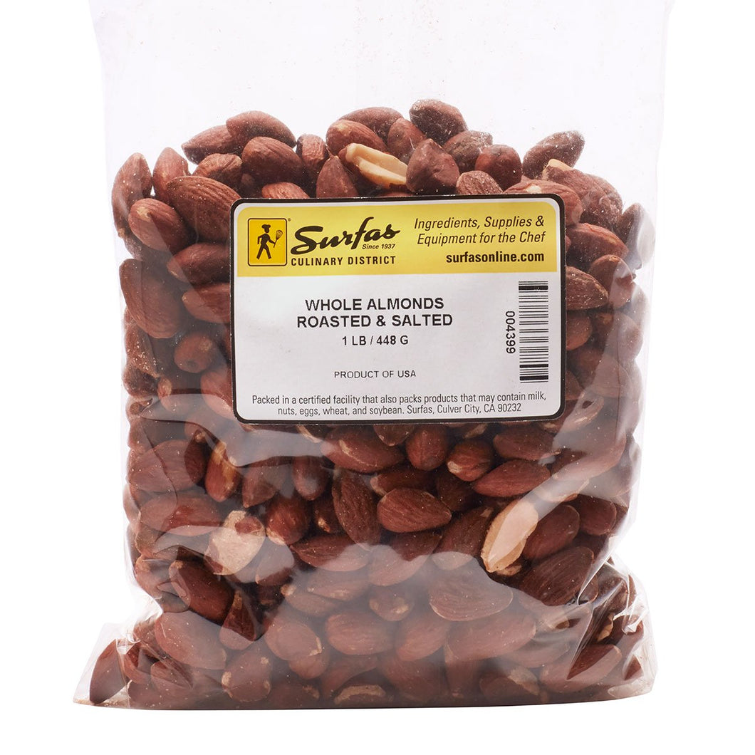 Roasted Salted Almonds 1lb