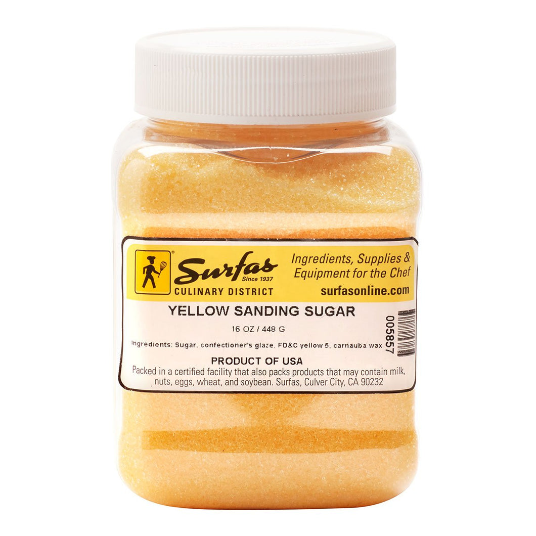 Yellow Sanding Sugar 1lb