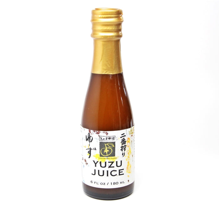 Yakami Frist Press Yuzu Marugoto Juice 180ml