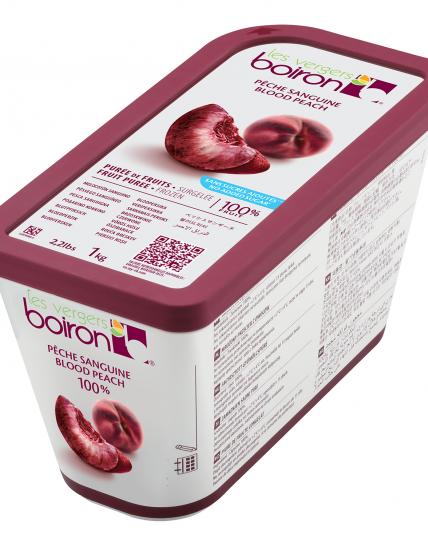 Boiron Blood Peach Frozen Puree 1k