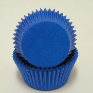 Bake Cup 1-3/8 X 3/4In Blue (Apx 500)