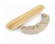 Load image into Gallery viewer, Banneton Liner Baguette 17in
