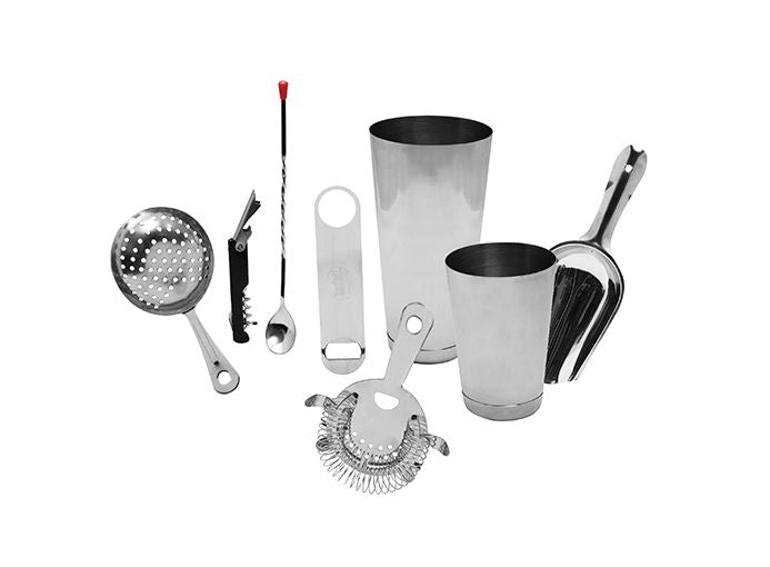 Essential Cocktail Kit Stainless Steel 8 pcs