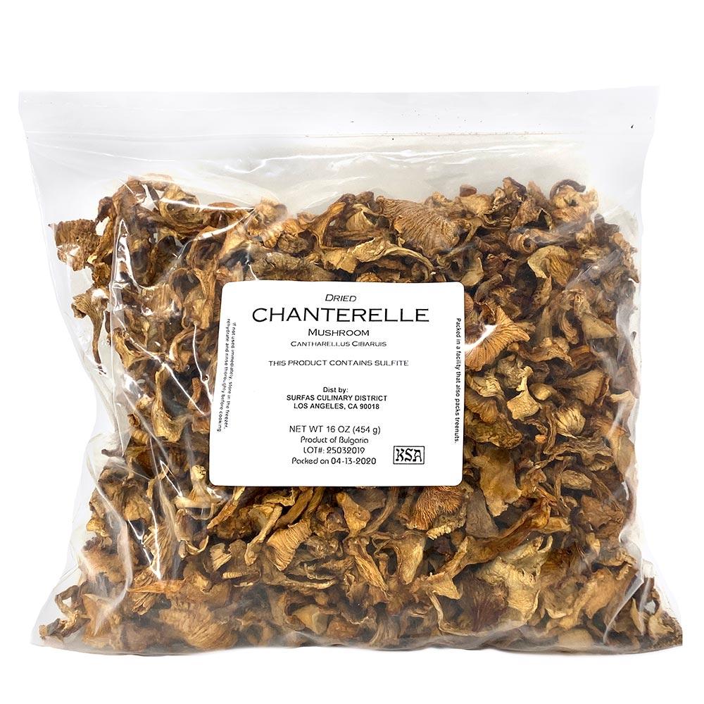 Chanterelle Dried Mushroom (Imported) 1lb