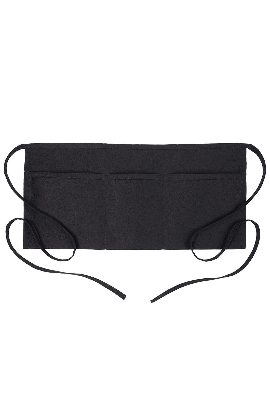 Apron 1/2 Black 23 X 12  3 Pockets