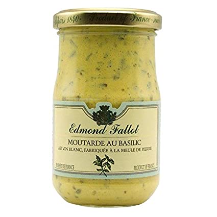 Edmond Fallot Basil Dijon Mustard 7.4oz