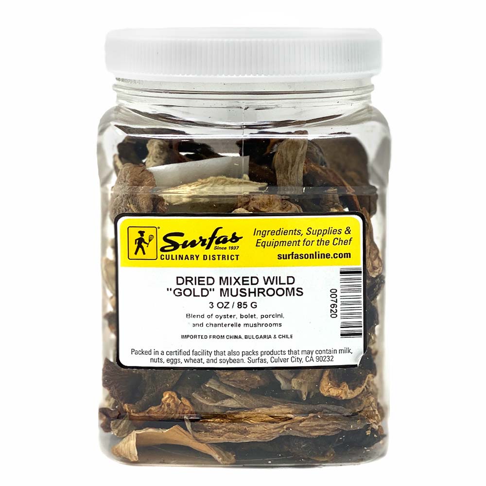 Dried Gold Mixed Mushroom 3oz
