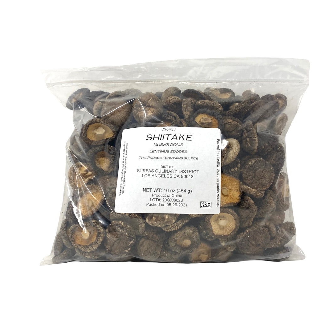 Dried Shiitake Sliced Mushroom 1Lb