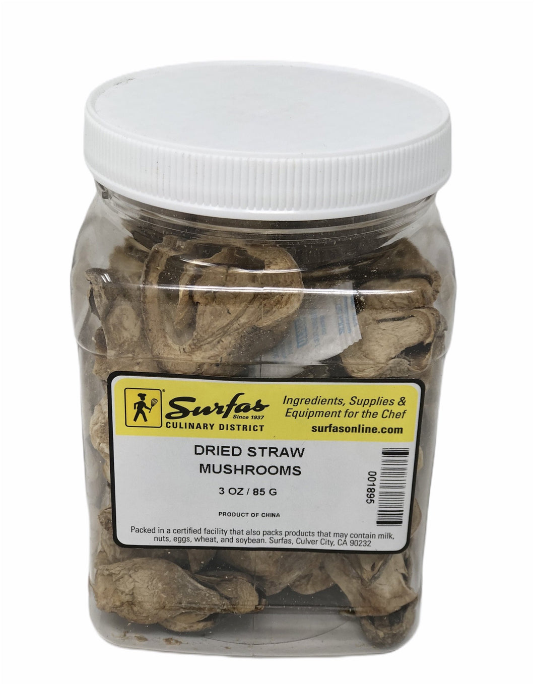 Dried Straw Mushroom 3oz