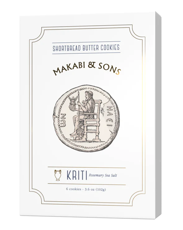 Makabi & Sons Rosemary Sea Salt Shortbread Cookies