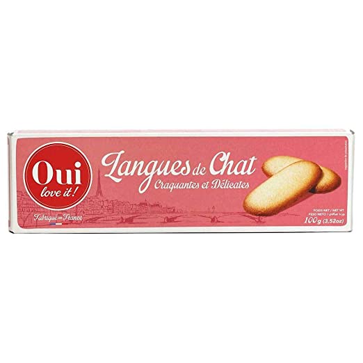 Oui Love It! Langues de Chat Cookies 100g