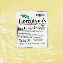 Florentyna's Egg Lasagna (Frozen) 1lb