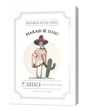 Load image into Gallery viewer, Makabi &amp; Sons Oaxaca Cinnamon Cayanne Shortbread Cookies 3.6oz
