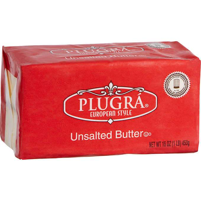 Plugra Unsalted Butter 1lb