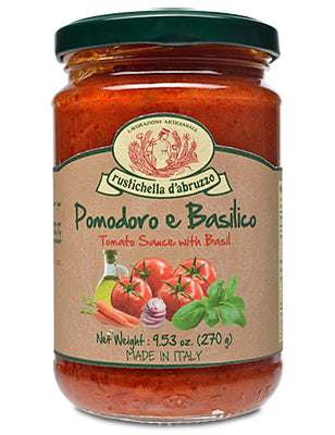 Rustichella d'Abruzzo Tomato & Basil Sauce 9.53oz
