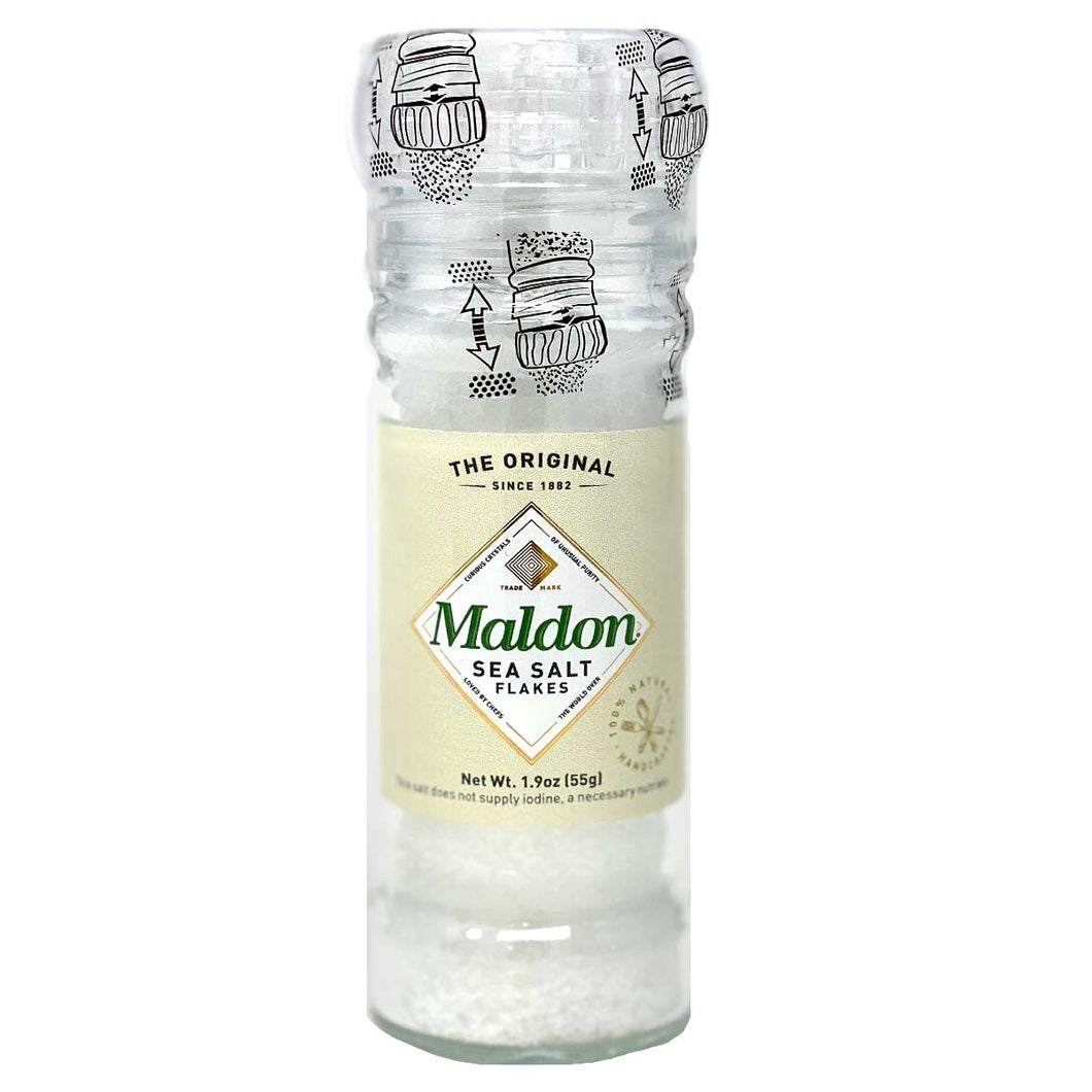 Maldon Sea Salt Flakes Grinder / Shaker 55g