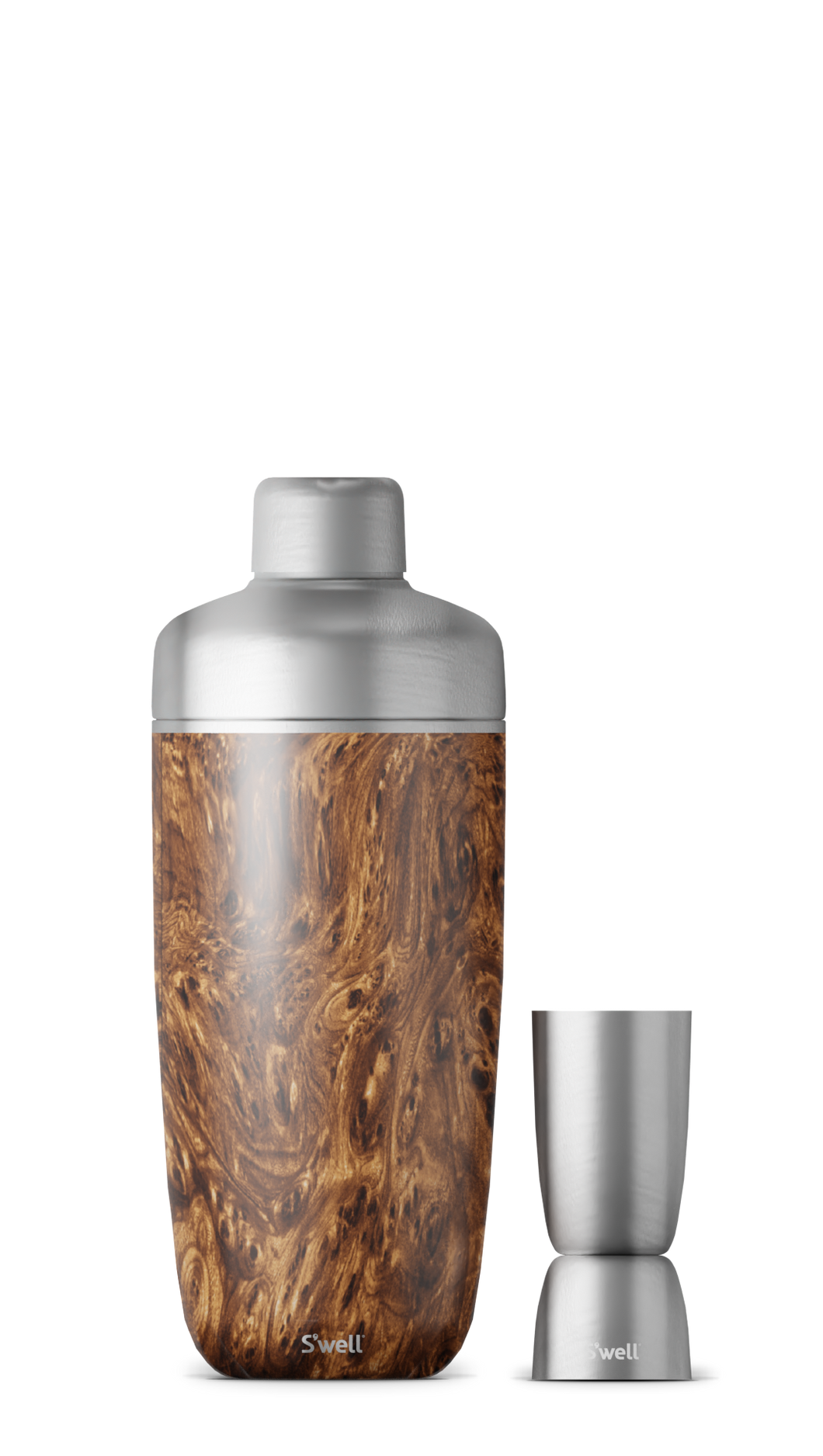 Swell Shaker Set - Teakwood 18oz