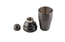 Load image into Gallery viewer, Cocktail Shaker 3 Piece Black 18 oz
