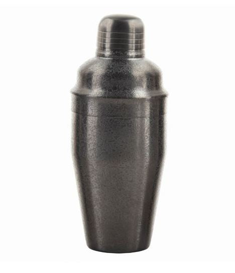 Cocktail Shaker 3 Piece Black 18 oz
