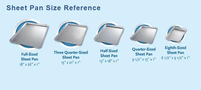 18 x 26 Full Size Aluminum Sheet Pan, 16 Gauge