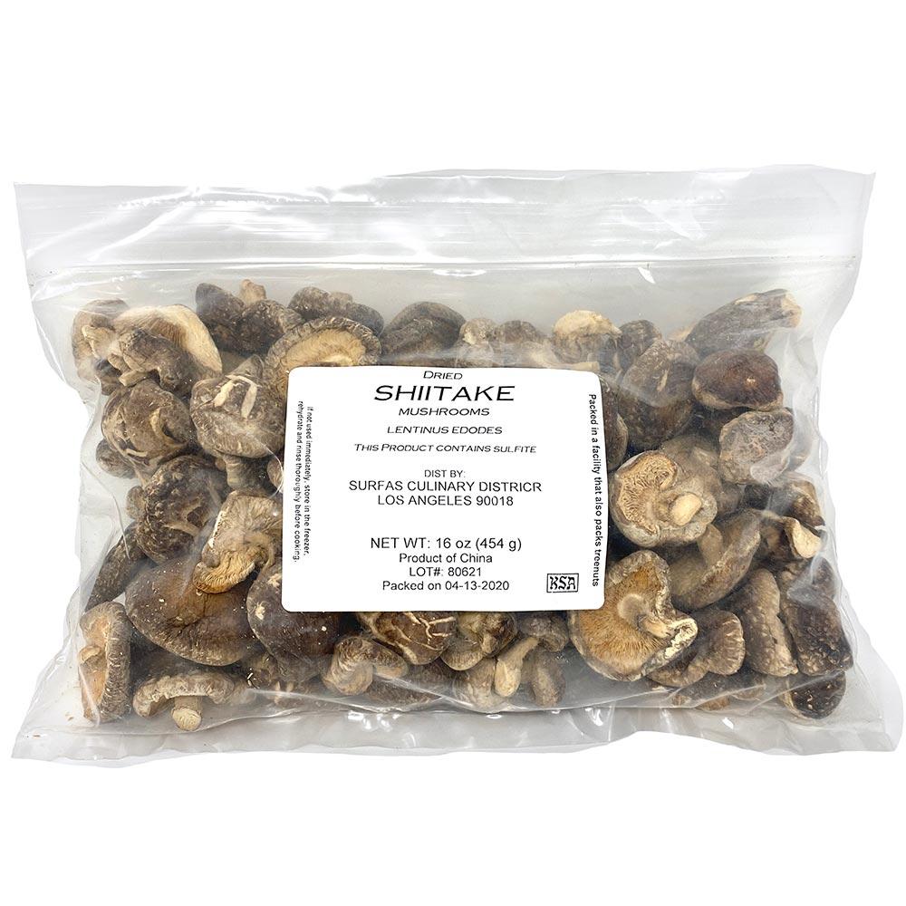 Dried Shiitake Whole Mushroom 1lb