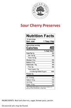 Load image into Gallery viewer, American Spoon Sour Cherry Preserves 9.5oz
