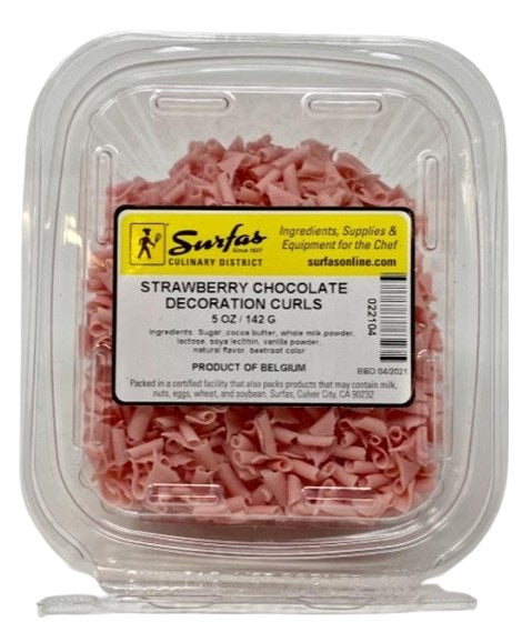 Strawberry Chocolate Curls 5oz