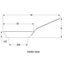 Load image into Gallery viewer, Carbon Steel Fry Pan 8-1/2in FS
