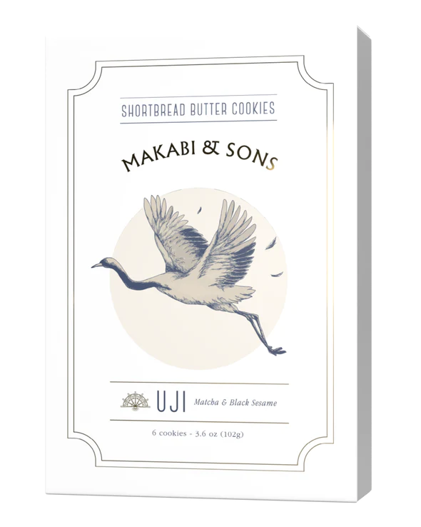 Makabi & Sons Uji Matcha Shortbread Cookies 3.6oz