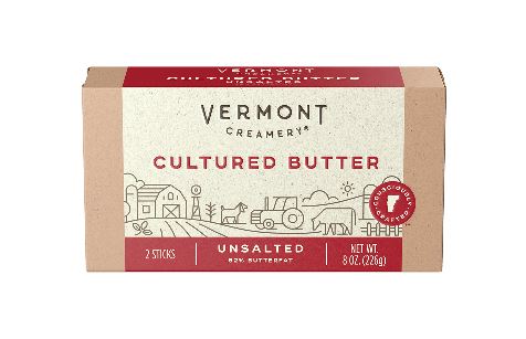 Vermont Cultured Unsalted Butter 8oz